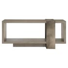 Bernhardt Furniture Linea Console Table in Cerused Greige