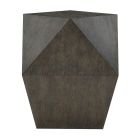 Bernhardt Furniture Linea Side Table in Cerused Charcoal