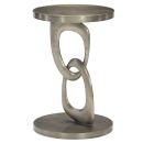 Bernhardt Furniture Linea End Table in Graphite