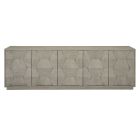 Bernhardt Furniture Linea Entertainment Credenza in Cerused Greige