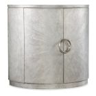 Hooker Furniture Melange Deserie Demilune Chest in Silvers