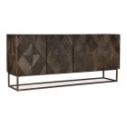 Hooker Furniture Melange Marcellus Four Door Credenza in Golds