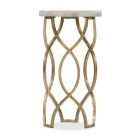 Hooker Furniture Melange Corrina Martini Table in Golds