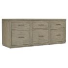 Hooker Furniture Linville Falls 72" Credenza with Three Files in Mink