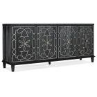 Hooker Furniture Melange Madeline Four Door Credenza in Blacks