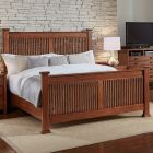 A-America Mission Hill Slat Bed in Harvest 