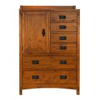 A-America Mission Hill Door Chest in Harvest 