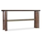 Hooker Furniture Melange Contours Console in Dark Wood