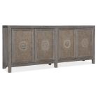 Hooker Furniture Melange Emmett Entertainment Console in Grays