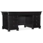 Hooker Furniture Bristowe Executive Desk in Blacks