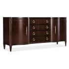 Hooker Furniture Bella Donna Buffet in Caviar