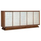 Hooker Furniture Melange Lloyds Leopard Entertainment Credenza in Medium Wood