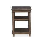 Smithton Chairside End Table in Homestead Brown