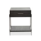 Magnussen Spencer Rectangular End Table in Dark Briarsmoke