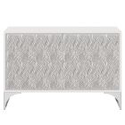 Bernhardt Furniture Stratum Door Chest in Mist/Fossil