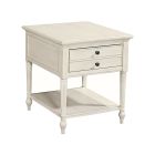 Summer Hill Cotton End Table in Cotton