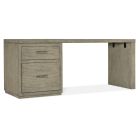 Hooker Furniture Linville Falls 72" Desk with One File in Mink