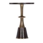 Hooker Furniture Melange Caroline Accent Table in Dark Wood