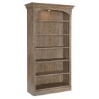 Hooker Furniture Sutter Bookcase in Medium Wood