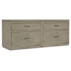 Hooker Furniture Linville Falls 72" Credenza with Two Lateral Files in Mink