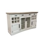 Americana Modern 66 In. X 19 In. Buffet Server with Quartz in Cotton