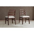 A-America Voss Ladderback Chair - Uph Seat in Sable 