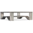 Hooker Furniture Melange Saber Cocktail Table in Silvers