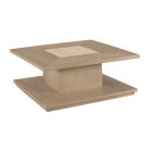 American Drew Windover Balance Square Coffee Table in Sand