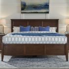 A-America Westlake Storage Bed in Cherry Brown 