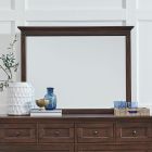 A-America Westlake Master Mirror in Cherry Brown 