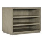 Hooker Furniture Linville Falls Open Desk Cabinet in Mink