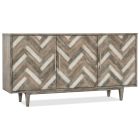 Hooker Furniture Melange Natural Beauty Credenza in Medium Wood