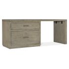 Hooker Furniture Linville Falls 72" Desk with Lateral File in Mink