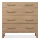 Hooker Furniture Banyon Bay Five Drawer Dresser in Desert Oak