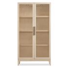 Hooker Furniture Westwood Display Cabinet in Light Wood