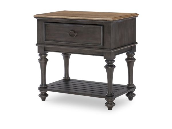 Kingston Open Nightstand in Dark Sable
