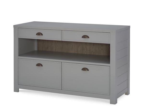 Union Square Home Office Credenza in Slate Gray