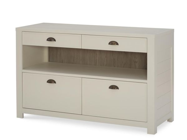 Union Square Home Office Credenza in Ivory
