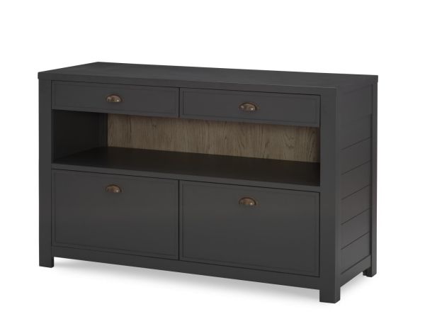 Union Square Home Office Credenza in Sable Gray
