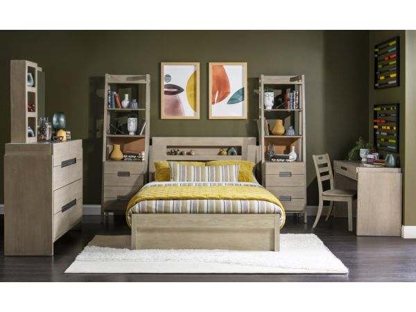 District Panel Bedroom Set