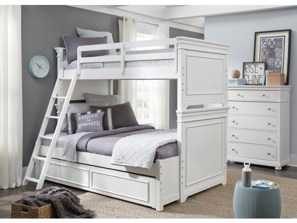 Canterbury 2.0 Bunk Bedroom Set - Natural White