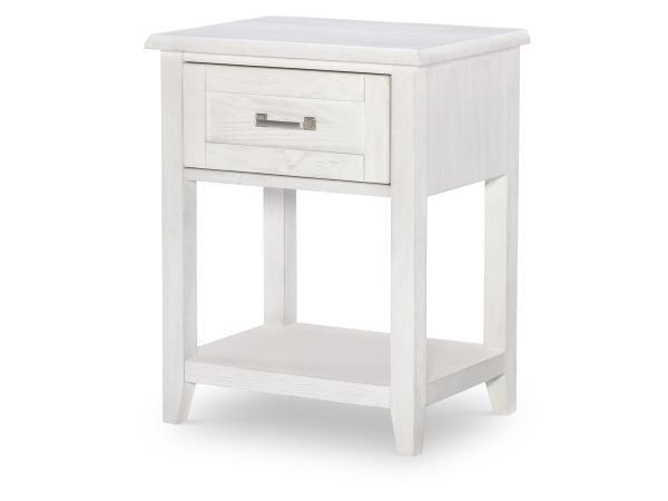 Ashton Night Stand in Bleach Linen