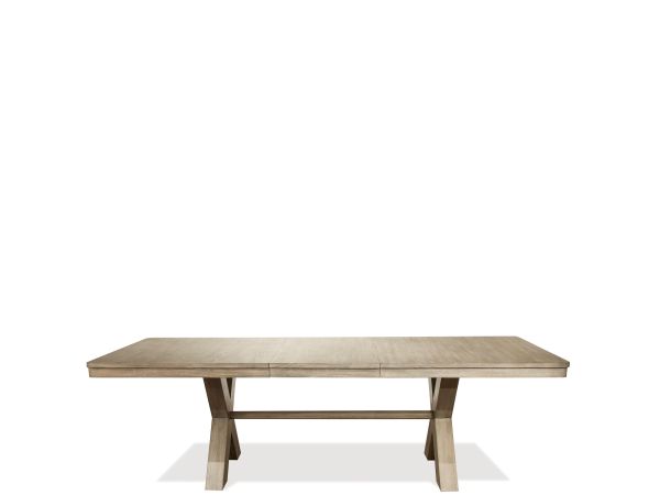 Sophie 78-in Trestle Table in Natural