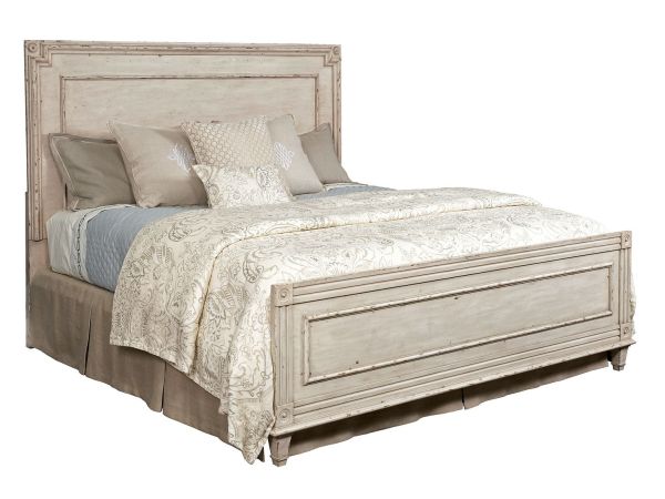 Southbury Panel Bed in Parchment
