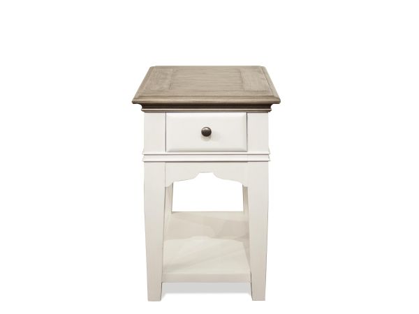 Myra Chairsider in Natural/paperwhite