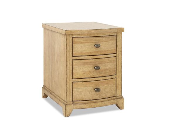 Today's Traditions Chairside Chest in Natural Hickory