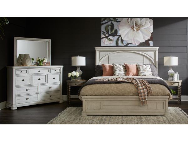 Nashville Panel Bedroom Set - Cloud