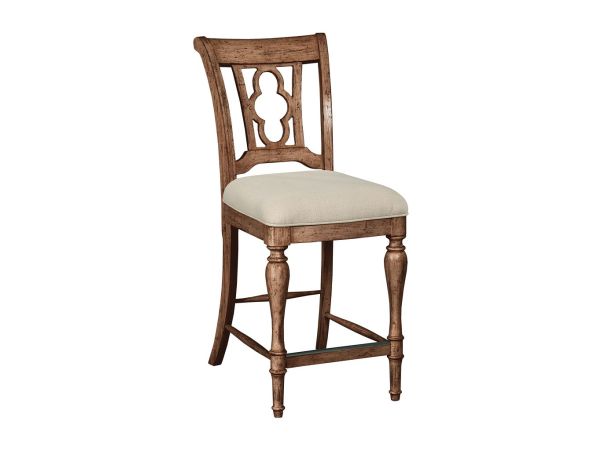 Weatherford  Kendal Counter Height Side Chair in Heather