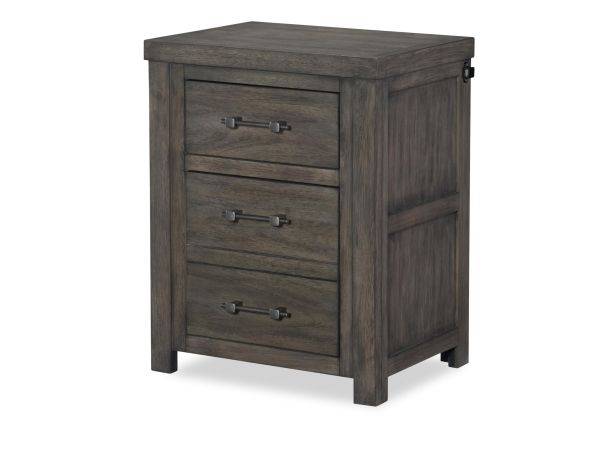 Bunkhouse Night Stand in Aged Barnwood