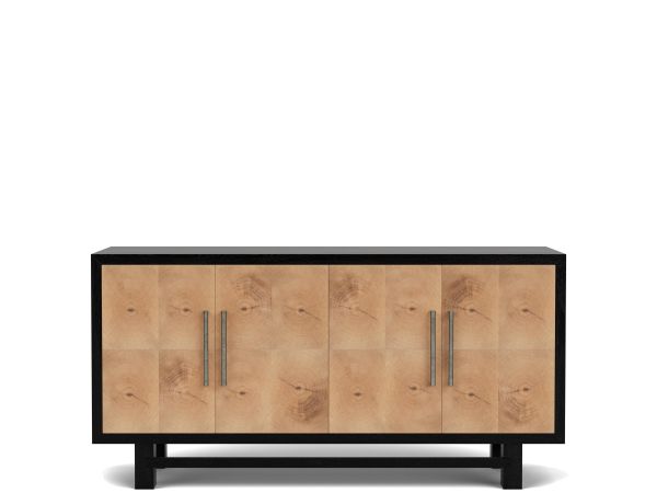 Davie Accent Server in Pale Oak